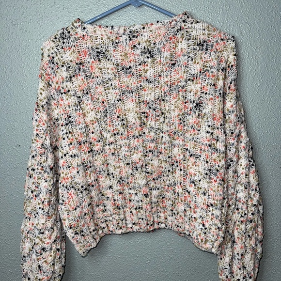 Moon & Madison Multicolor Textured Sweater - Picture 5 of 5